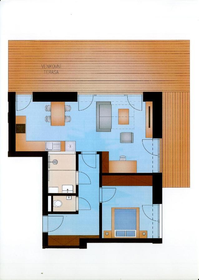 Apartmany Semily Ngoại thất bức ảnh